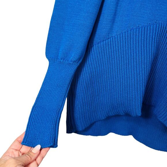 Princess Polly Colbolt Blue Knit Larnee Turtleneck Womens Sweater Blue Small - Picture 12 of 14